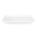 Assiette Karaca Carmen Trend rectangulaire en porcelaine, 24 x 20 cm