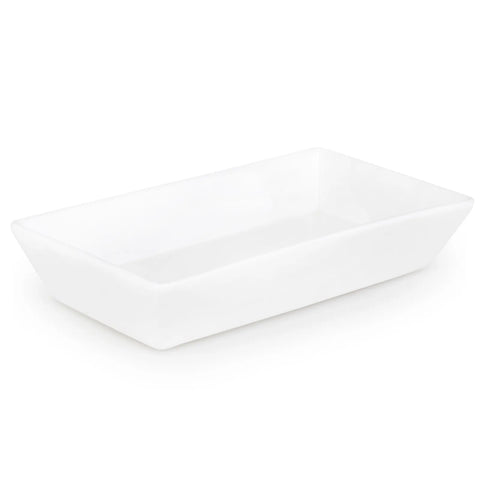 Plat creux Karaca Carmen Trend rectangulaire en porcelaine, 18 x 10 cm