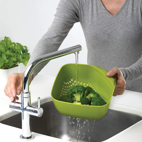 Tamis 40088 Square Colander - vert