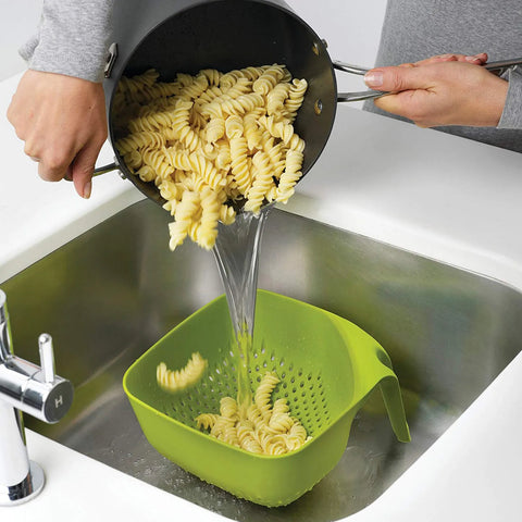 Tamis 40088 Square Colander - vert