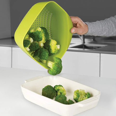 Tamis 40088 Square Colander - vert