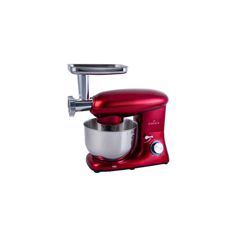 Robot multifonctions avec hachoir à viande Karaca Multichef 1 400 W, rouge doré