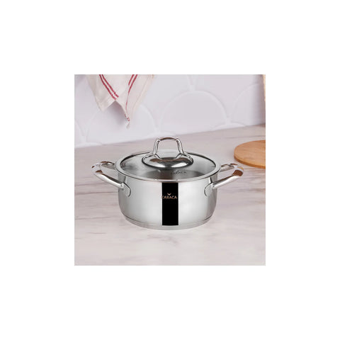 Batterie de cuisine Karaca Bianca en acier 18 cm