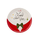 Karaca New Year Plat de Service 27 cm