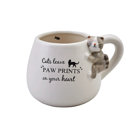 KARACA ANIMAL CAT MUG, MULTICOLOR