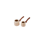 Set de cafetières Karaca Woodstone, 2 pièces