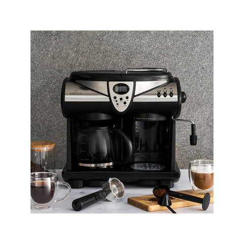 KARACA COFFEE ART ESPRESSO VE CAP, BLACK