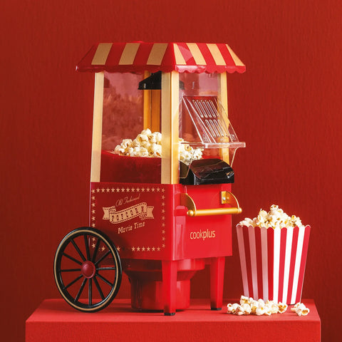 Machine à pop-corn Cookplus, rouge