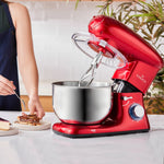 Robot multifonctions avec hachoir à viande Karaca Multichef 1 400 W, rouge doré