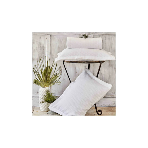 Ensemble de couvre-lits Karaca Home Charm Bold pour lit double, blanc 