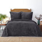 KARACA HOME JOENA GREY SOFT BEDSPREAD SE