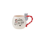 KARACA NEW YEAR CAT MUG NP22, KIRMIZI