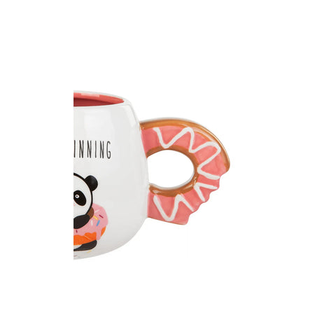 KARACA ANIMAL PANDA MUG, MULTICOLOR