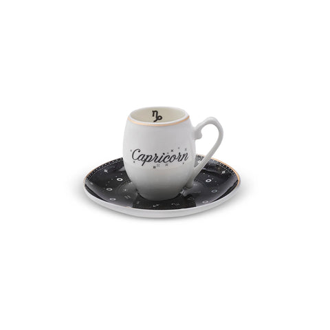 Tasse à café Karaca signe du zodiaque Capricorne, 90 ml