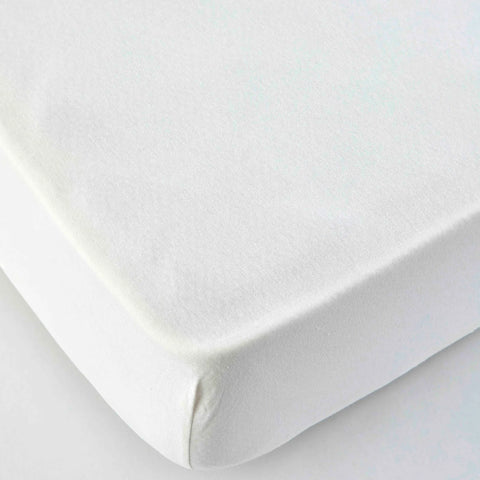 Drap-housse Karaca Home Jersey White 70x140 cm + 20 cm Oeko-Tex Certifié