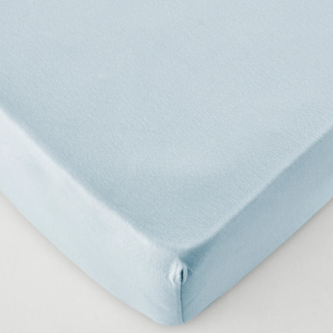 KH JERSEY FITTED SHEET LIGHT, AÇIK MAVİ