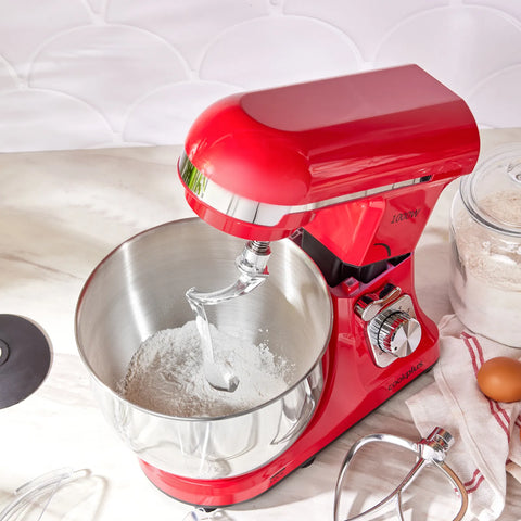 Robot multifonctions Cookplus Quick Chef 1001 1 000 W, rouge