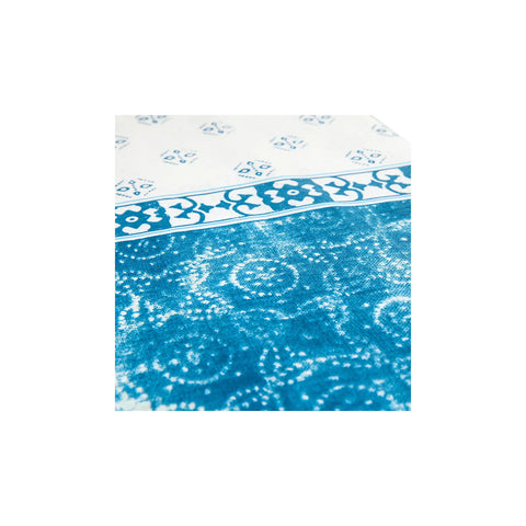 Parure de lit Karaca Home Costa avec housse de couette pour lit double, bleu