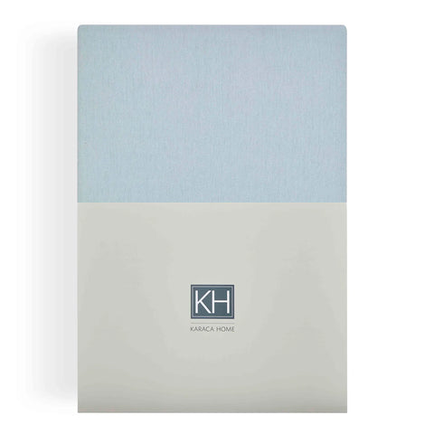 KH JERSEY FITTED SHEET LIGHT, AÇIK MAVİ