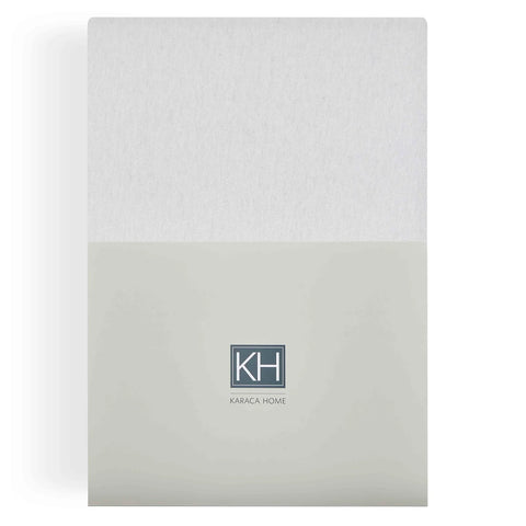 KH JERSEY FITTED SHEET DEU (90x200, EKRU