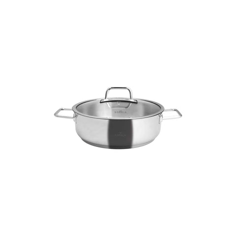 Sauteuse Karaca Galaxy en acier spécial aubergines, 30 cm, 6 L