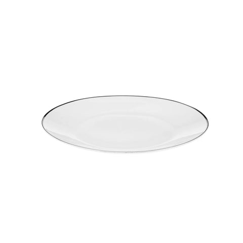 Service de table en porcelaine Karaca Alicia pour 6 personnes, 24 pièces, platine