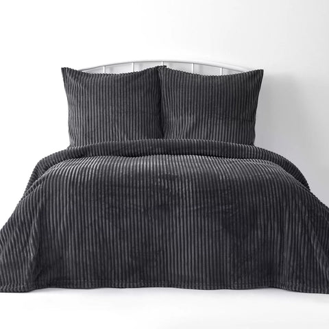 KARACA HOME JOENA GREY SOFT BEDSPREAD SE