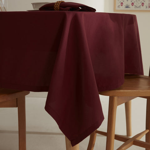 Karaca Home Belle Nappe Antitache Bordeaux