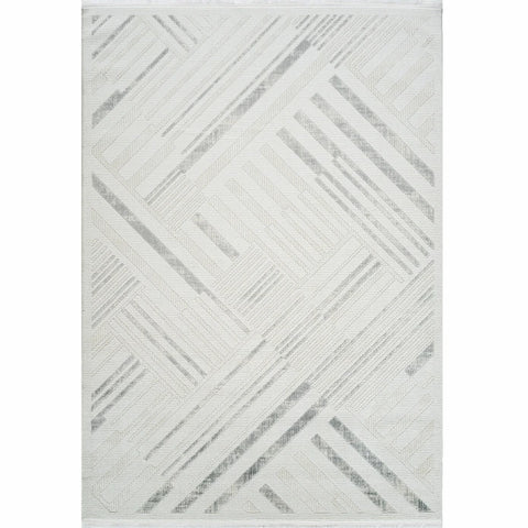 Kaşmir Halı 7/24 Elegante Lumina Grey 120x180 cm