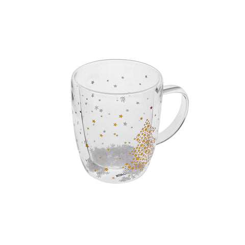 Karaca New Year Tasse Étoile Cannelle Pia 350 ml