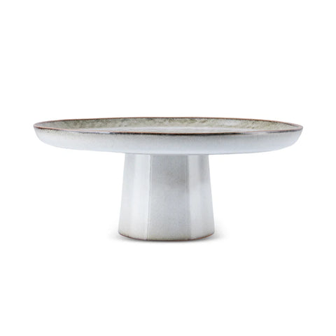 Assiette à Gâteau Sur Pied Karaca Rixton 30,5 cm, Beige