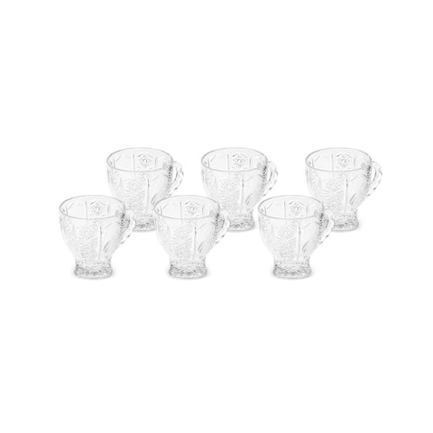 Service à Thé en Verre Karaca Seda Pour 6 Personnes, 180 ml