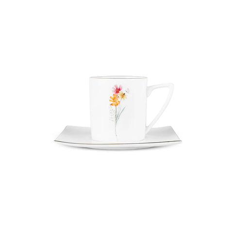 Karaca Valencia Set de tasses à thé pour 6 personnes, 190 ml