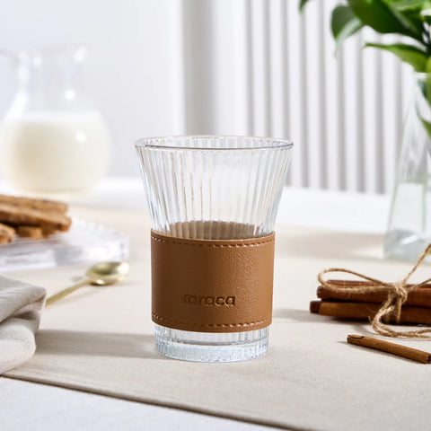 Verre Latte Karaca Leder Cool Touch 210 ml Brun