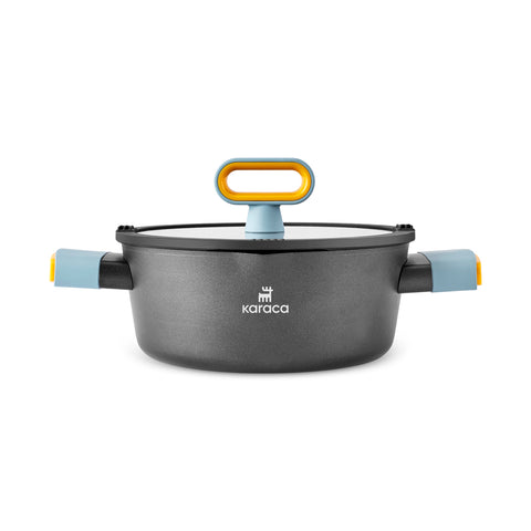 Karaca Fancy 7 Pièces Batterie de Casseroles en Céramique