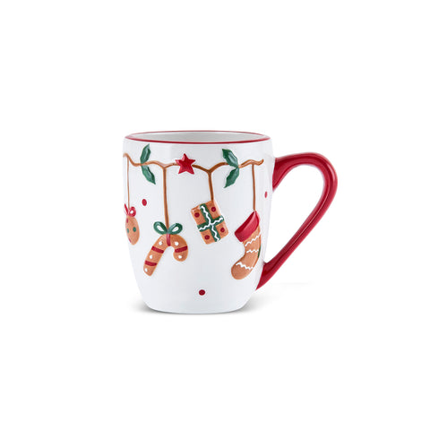 Karaca New Year 25 Tasse Candy Cane