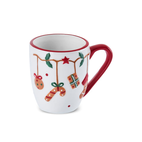 Karaca New Year 25 Tasse Candy Cane