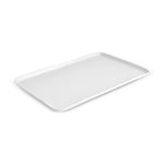 Karaca Epsilon White Plat Rectangulaire, 44 Cm