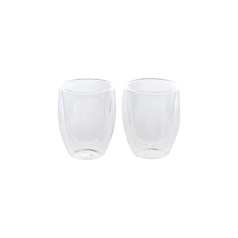 Tasses Karaca à double paroi en verre borosilicate pour 2 personnes, 150 ml