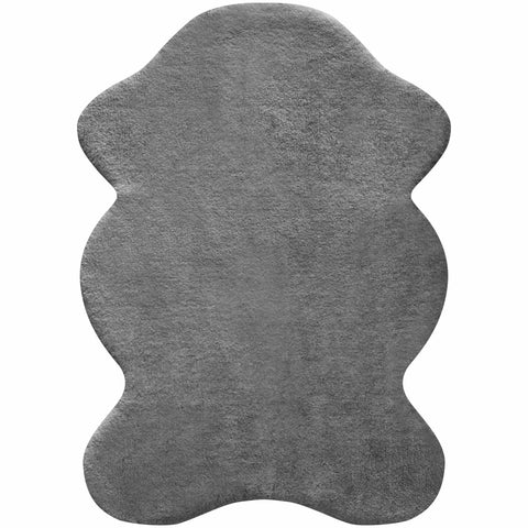 Tapis Kaşmir Halı 7/24 Cosy Gris Foncé 100x140 cm