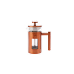 Cafetière à piston Karaca en verre borosilicate et cuivre, 350 ml