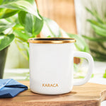 Mug Karaca Troy, blanc