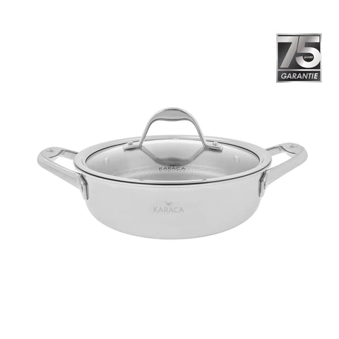 Batterie de cuisine Karaca PowerSteel en acier 3Ply 24 Cm 2,9 Lt