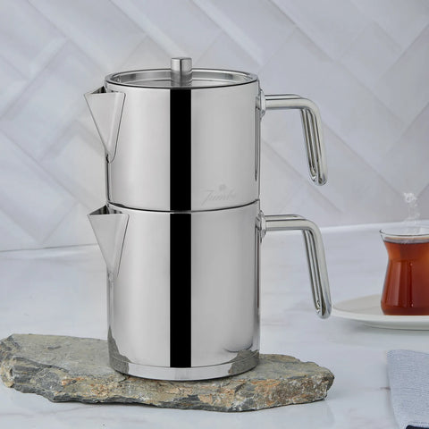 JUMBO STEELIX Full STEEL TEA POT TEA POT