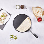 Poêle Karaca Love of Kitchen pour crêpes et lavash, 34 cm, gris