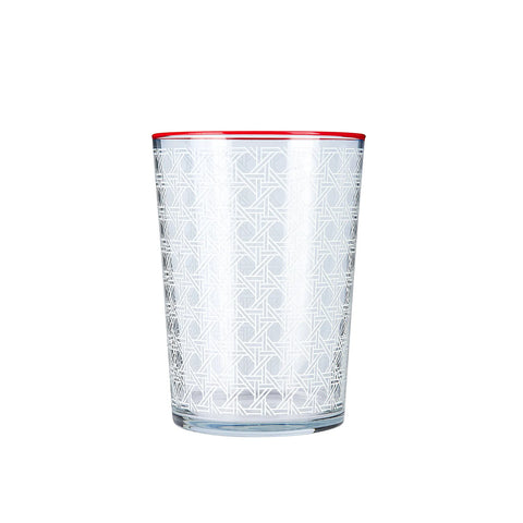 Verre à eau Karaca Blanco, rouge