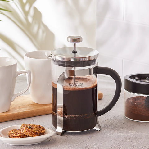 Cafetière à piston Karaca Coffee Bean, 800 ml, métallique