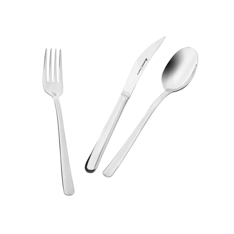 KARACA DAPHNE 30 PIECE CUTLERY SE, GÜMÜŞ