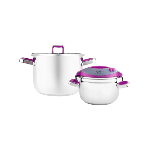 Ensemble d’autocuiseurs Karaca Orbit Violett, 4+6 L