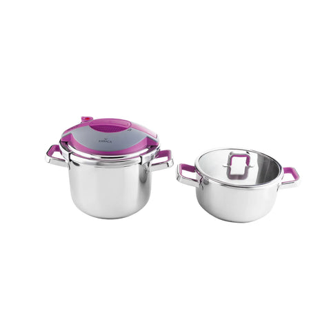 Ensemble d’autocuiseurs Karaca Orbit Violett, 4+6 L